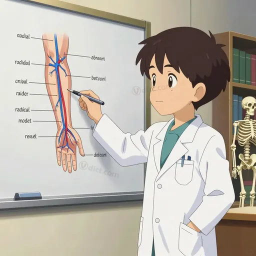 vena radialis