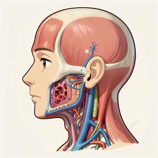 vena retromandibularis