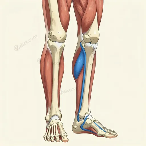 vena tibialis