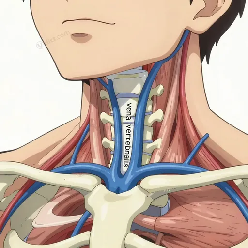 vena vertebralis