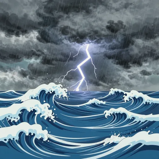 violent storm