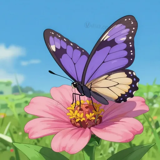 violet-streaked