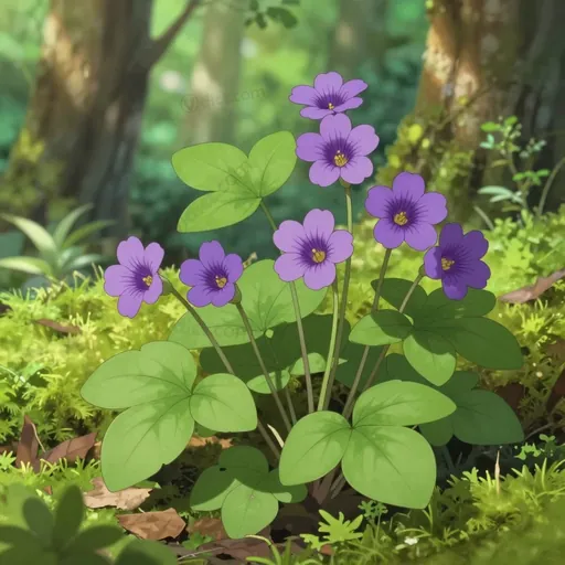 violet wood sorrel