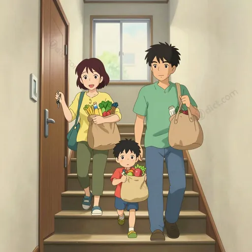 walk-up apartment