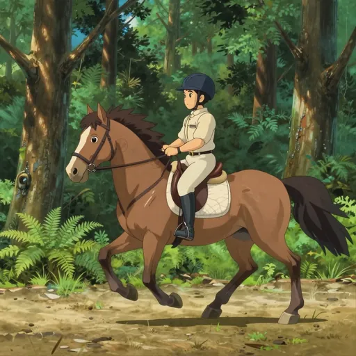 walking horse