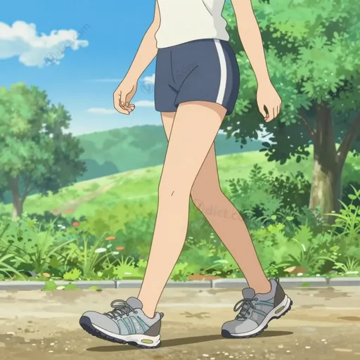 walking shoe