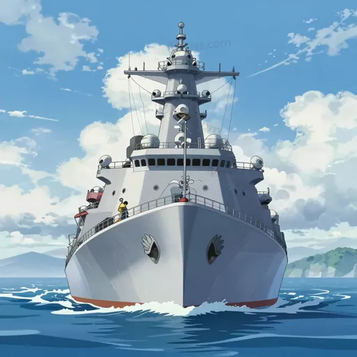 warship