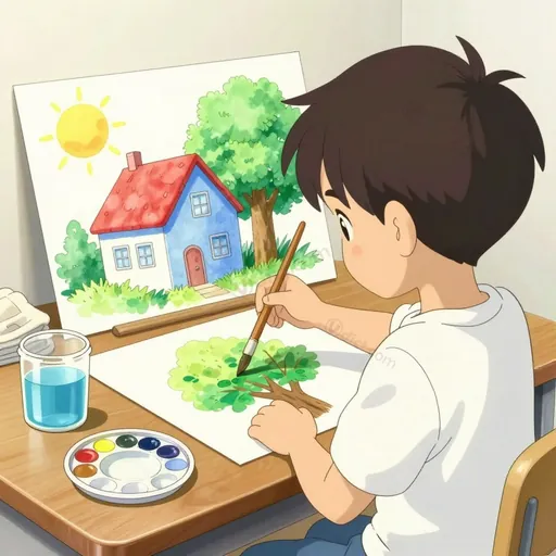 water-colour