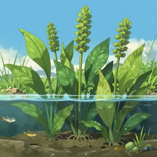 water-plantain family