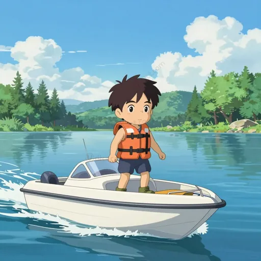 water-skiing