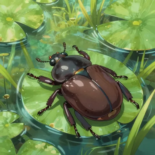 water beetle
