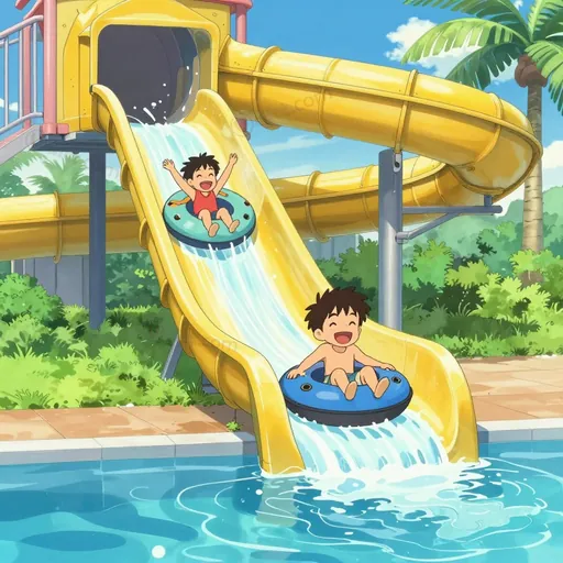 water chute