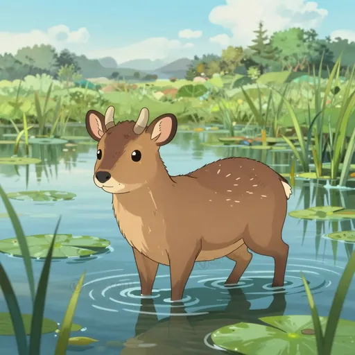 water deer