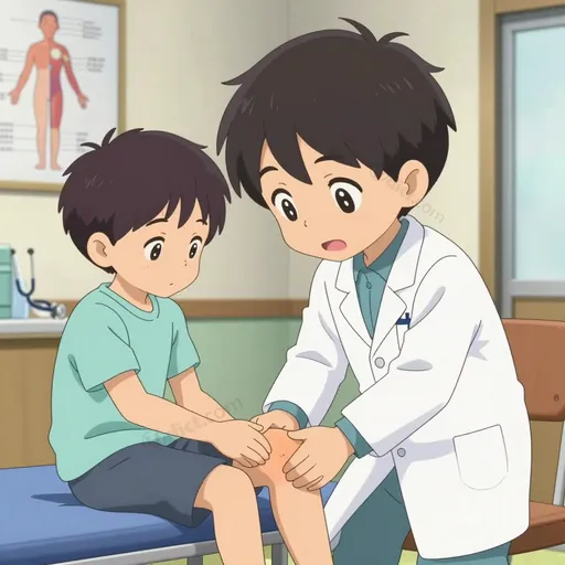 water on the knee