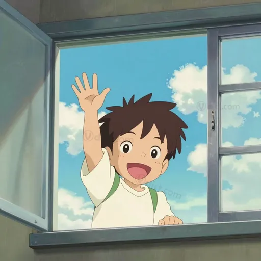 waving