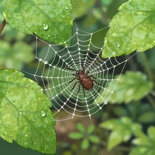 web-spinning mite