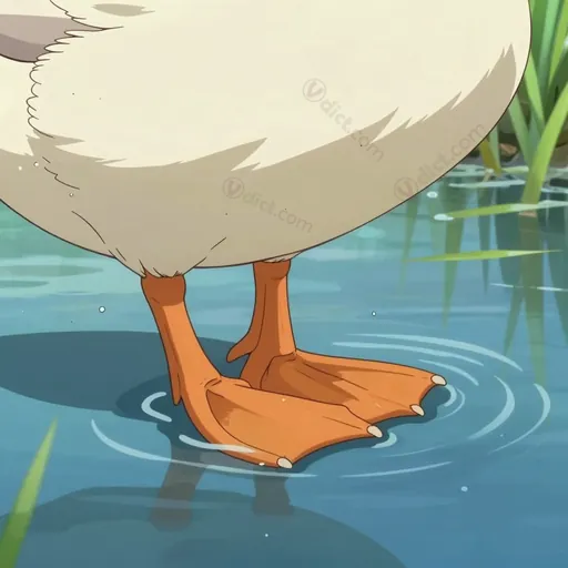 webbed foot