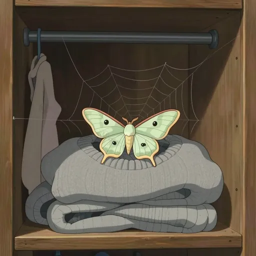 webbing clothes moth