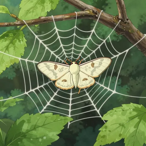 webbing moth