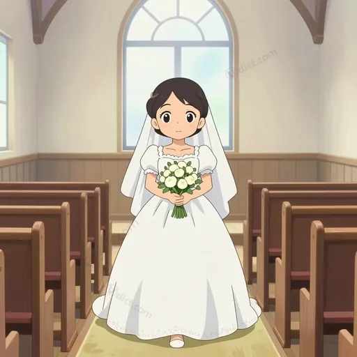 wedding gown