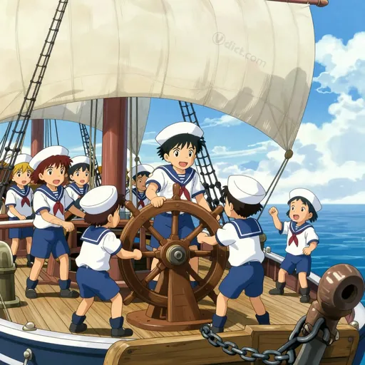 weigh the anchor