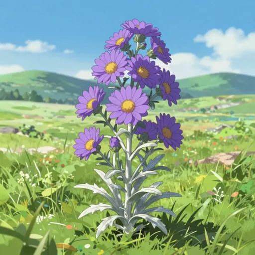 western silvery aster