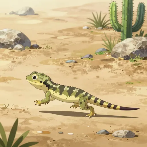 whiptail lizard