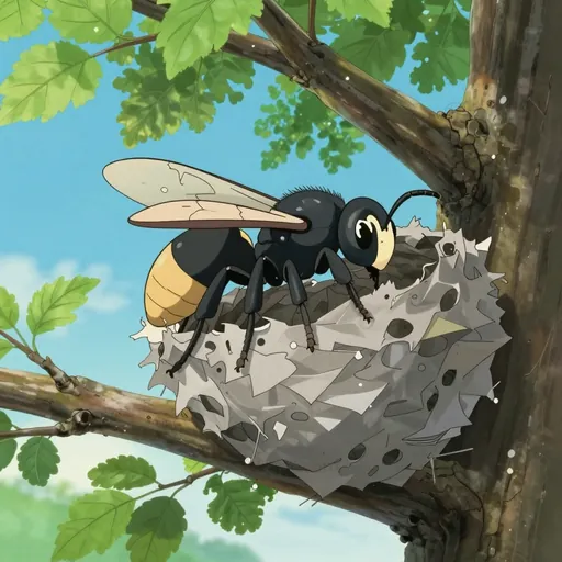 white-faced hornet