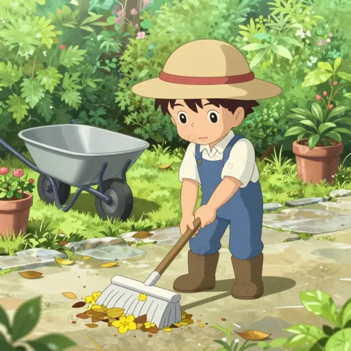 white broom