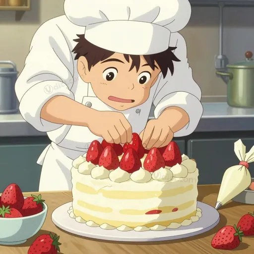 white cake