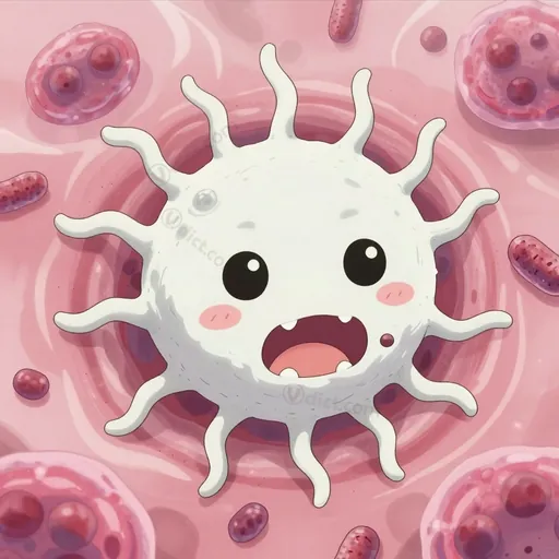 white cell