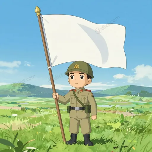 white flag