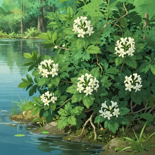 white honeysuckle