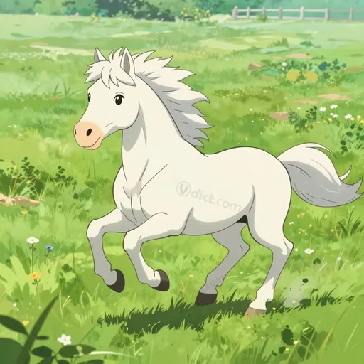 white horse