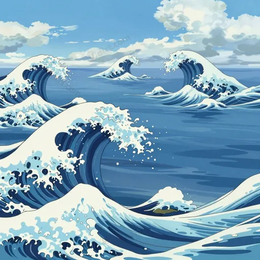 white horses