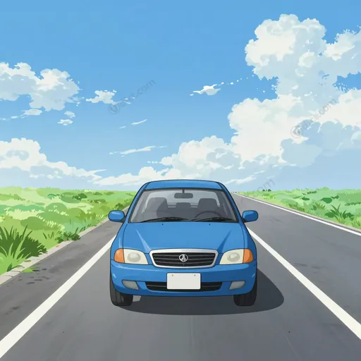 white line