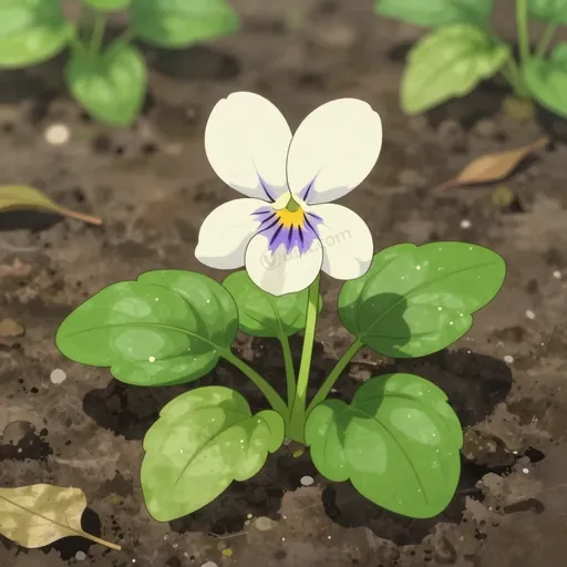 white violet