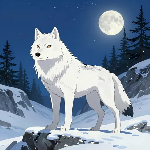 white wolf