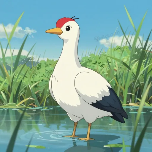 whooping crane