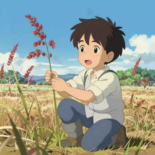 wild red oat