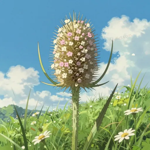 wild teasel