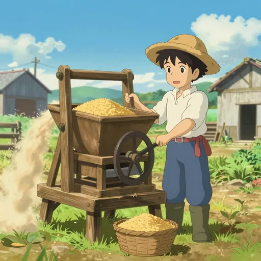 winnowing-machine