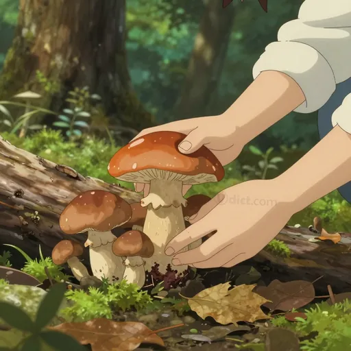 winter mushroom