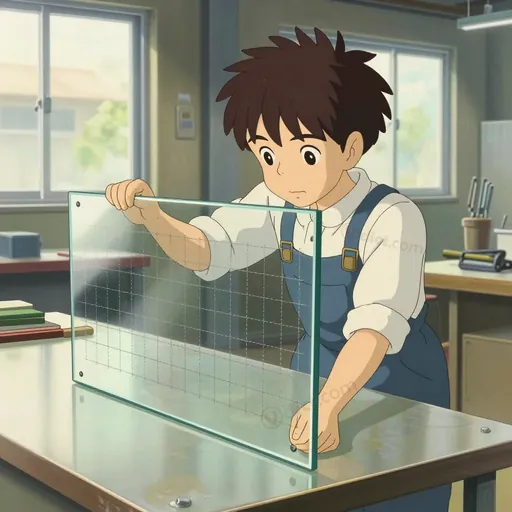 wire glass