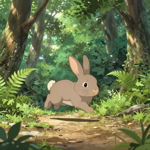 wood rabbit