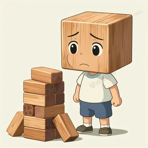 wooden-headed