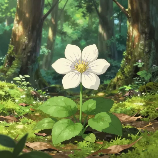 woodland white violet