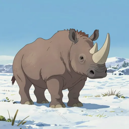 woolly rhinoceros