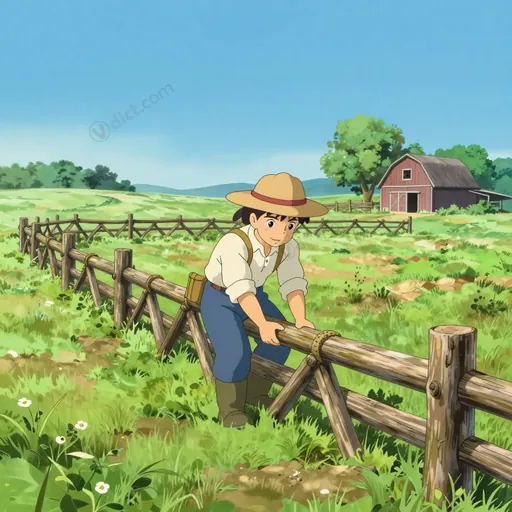 worm fence
