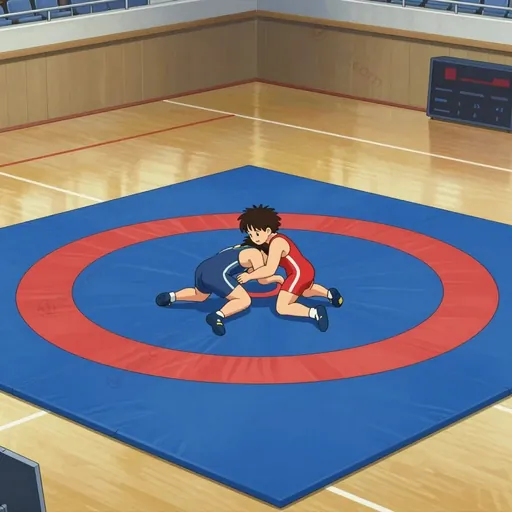 wrestling mat
